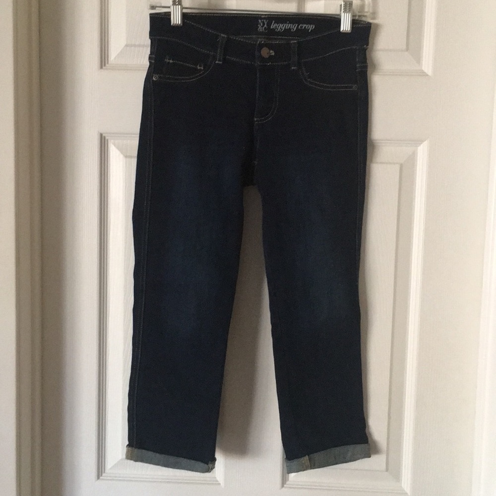 New York & Company Cropped Skinny Jeans